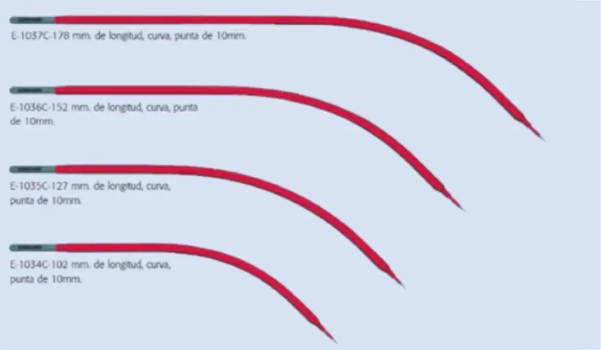 Agujas de Microdisección Seria E-103C - Disamed