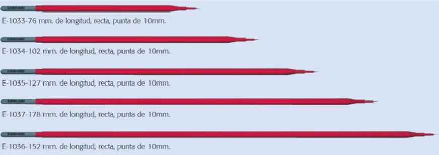Agujas de Microdisección Serie E-103 - Disamed