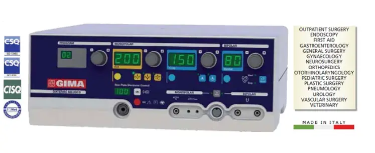 Mono-Bipolar Electrosurgical Unit 200W - Disamed