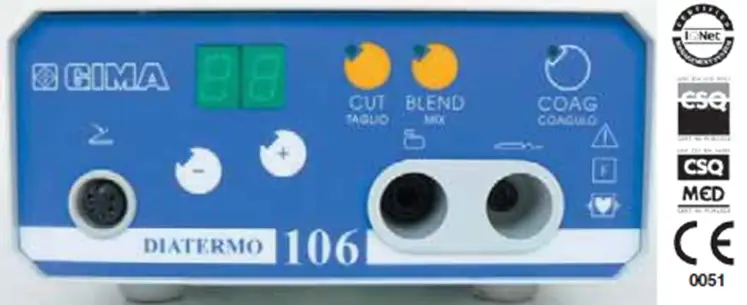 Monopolar Electrosurgery Unit - 50W - Disamed